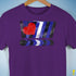 Distressed Leather Pride Exclamation Points Premium Unisex T-Shirt